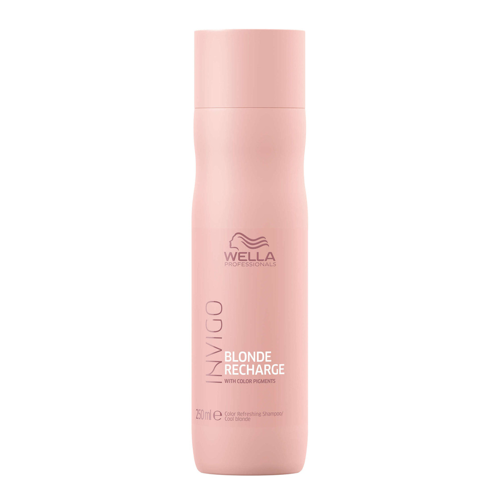 Invigo Blonde Recharge Color Refreshing Shampoo S Farebnými Pigmentmi Pre Studené Blond Vlasy 250 Ml