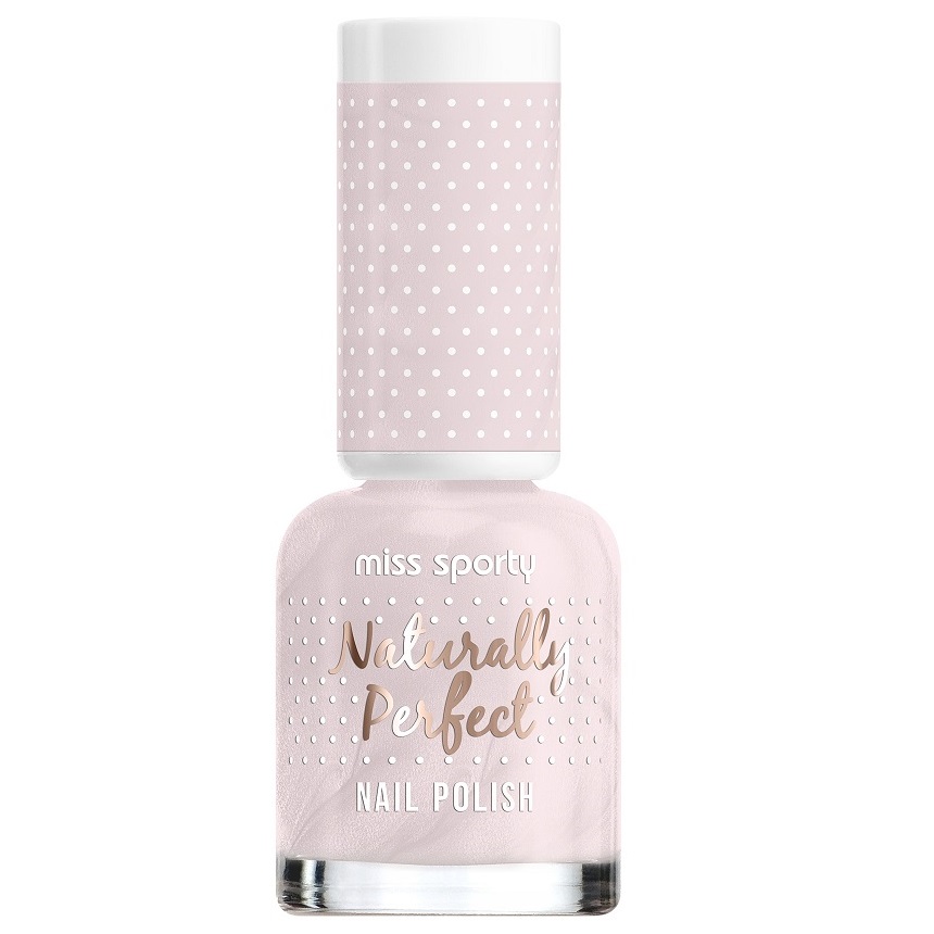 Miss Sporty, Naturally Perfect lak na nehty 008 Rose Macaron 8ml