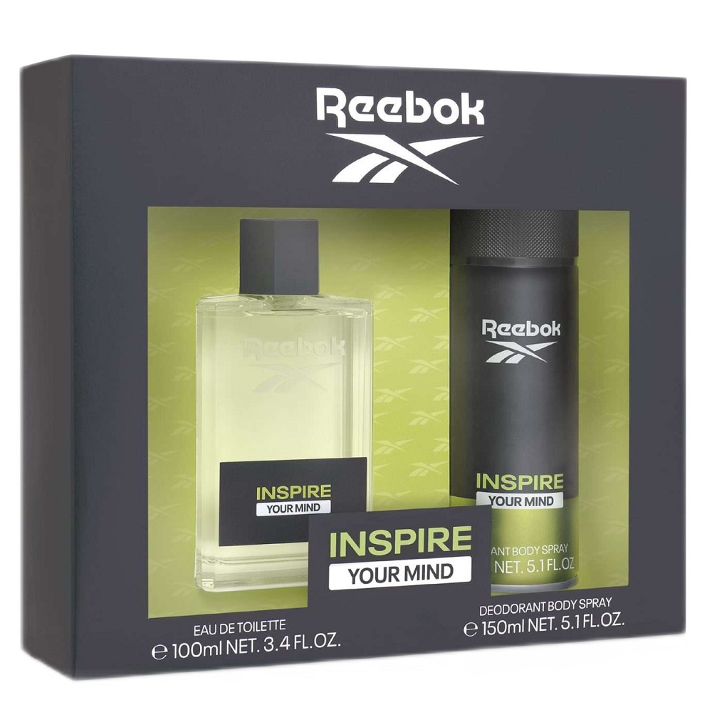 Reebok Inspire Your Mind EDT 100 ml + parfémovaný telový sprej 150 ml darčeková sada