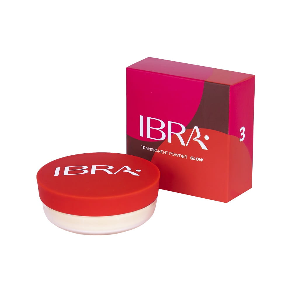 Ibra Makeup Nr. 3 transparentný rozjasňujúci púder 12 g