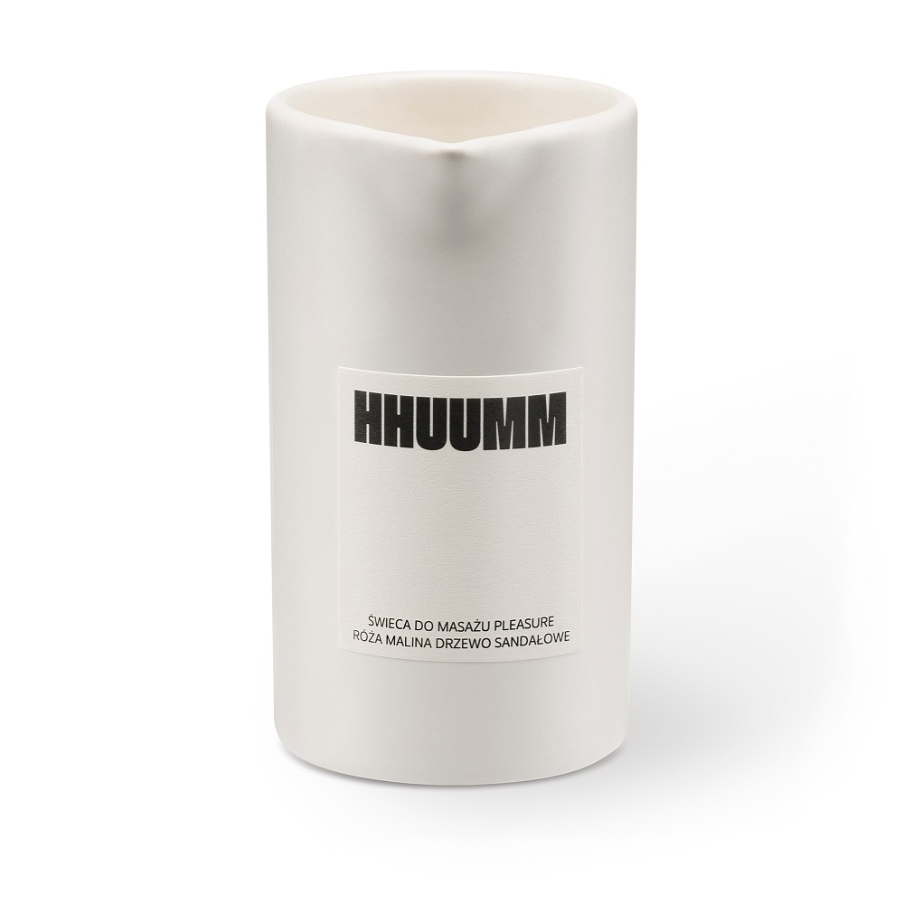 HHUUMM Sviečka Massage pleasure - ruža malina santalové drevo 210ml