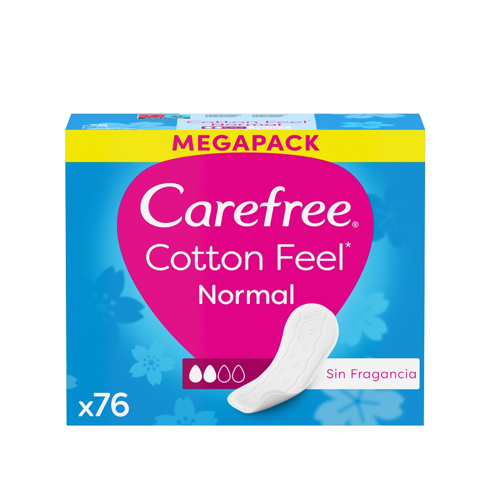 Cotton Wkładki Higieniczne Nieperfumowane 76szt