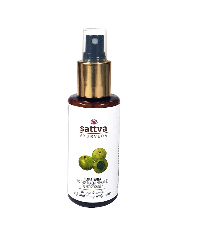 _Soft And Shiny Scalp Tonic Lesk A Hebkosť Pokožky Hlavy Henna &Amp; Amla 100ml