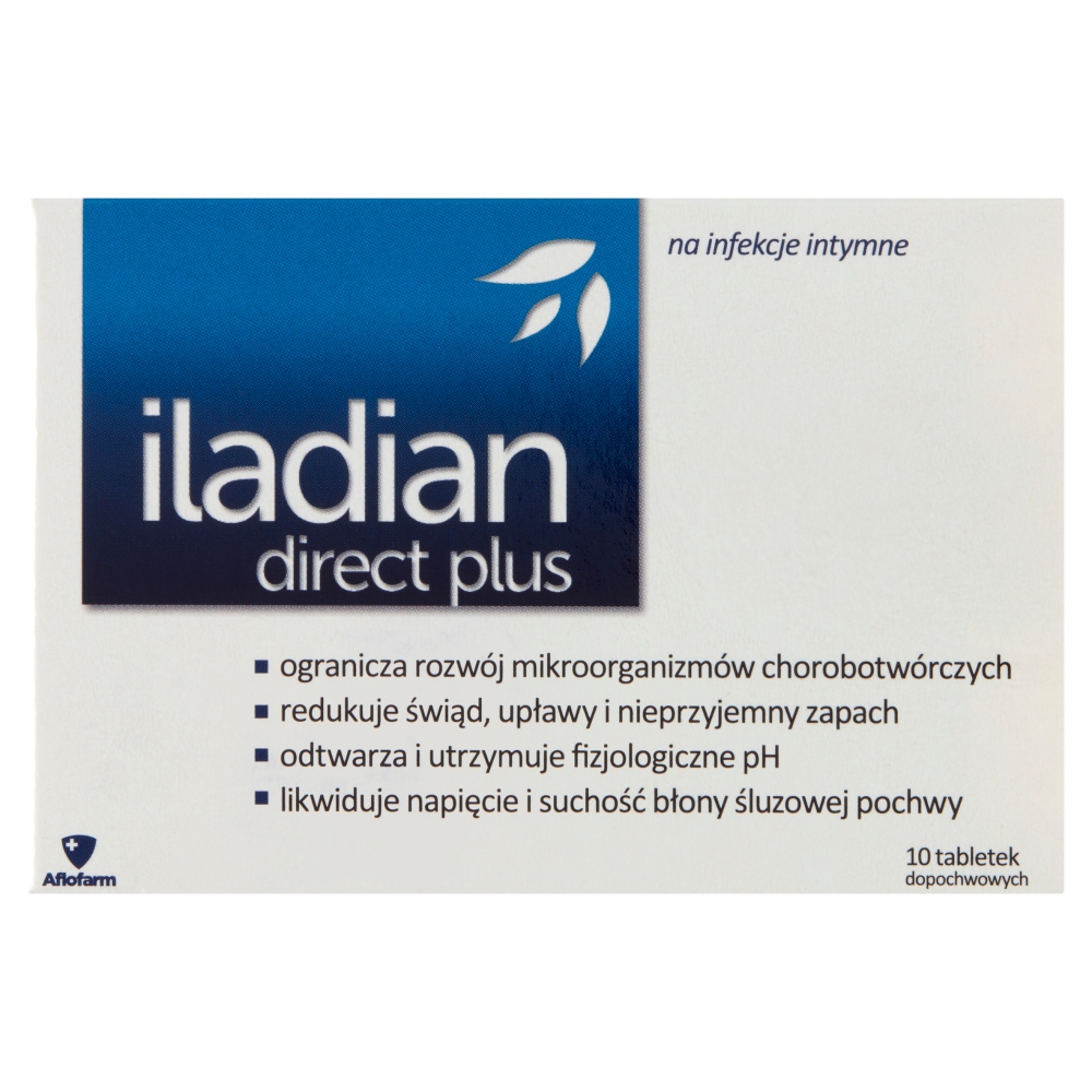 Direct Plus Vaginálne Tablety Zmierňujúce Príznaky Intímnych Infekcií 10 Tabliet