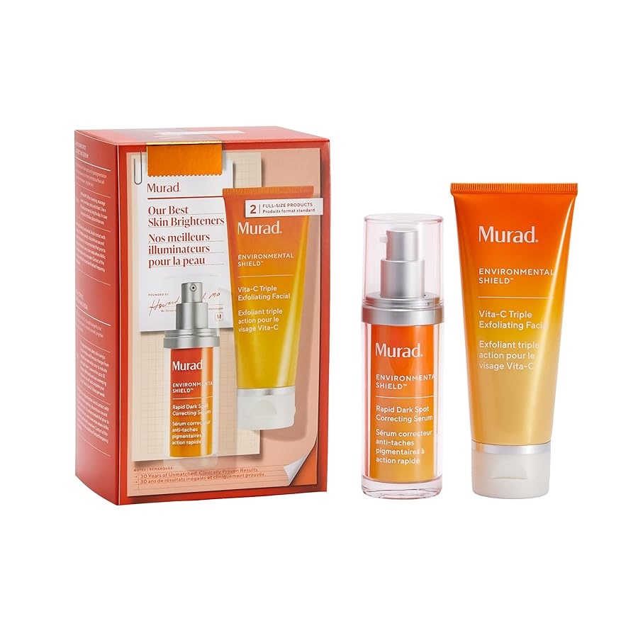 Our Best Skin Brighteners Sada Séra Na Redukciu Pigmentových šKvŕn 30 Ml + Peeling Na Tvár 80 Ml