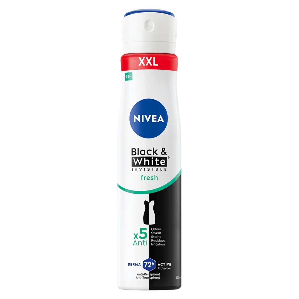 Black&White Invisible Fresh Black & White Invisible Fresh – Antiperspirant Ve Spreji 2
