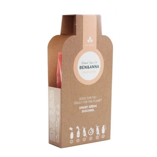 Prírodný Sprchový Gél Fruit Fusion Sprchový Gél S Vločkami 2x20g