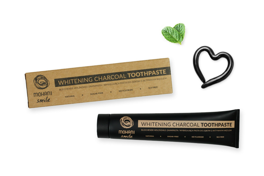 Smile Whitening Charcoal Toothpaste Naturalna Pasta Wybielająca Z Węglem Aktywnym