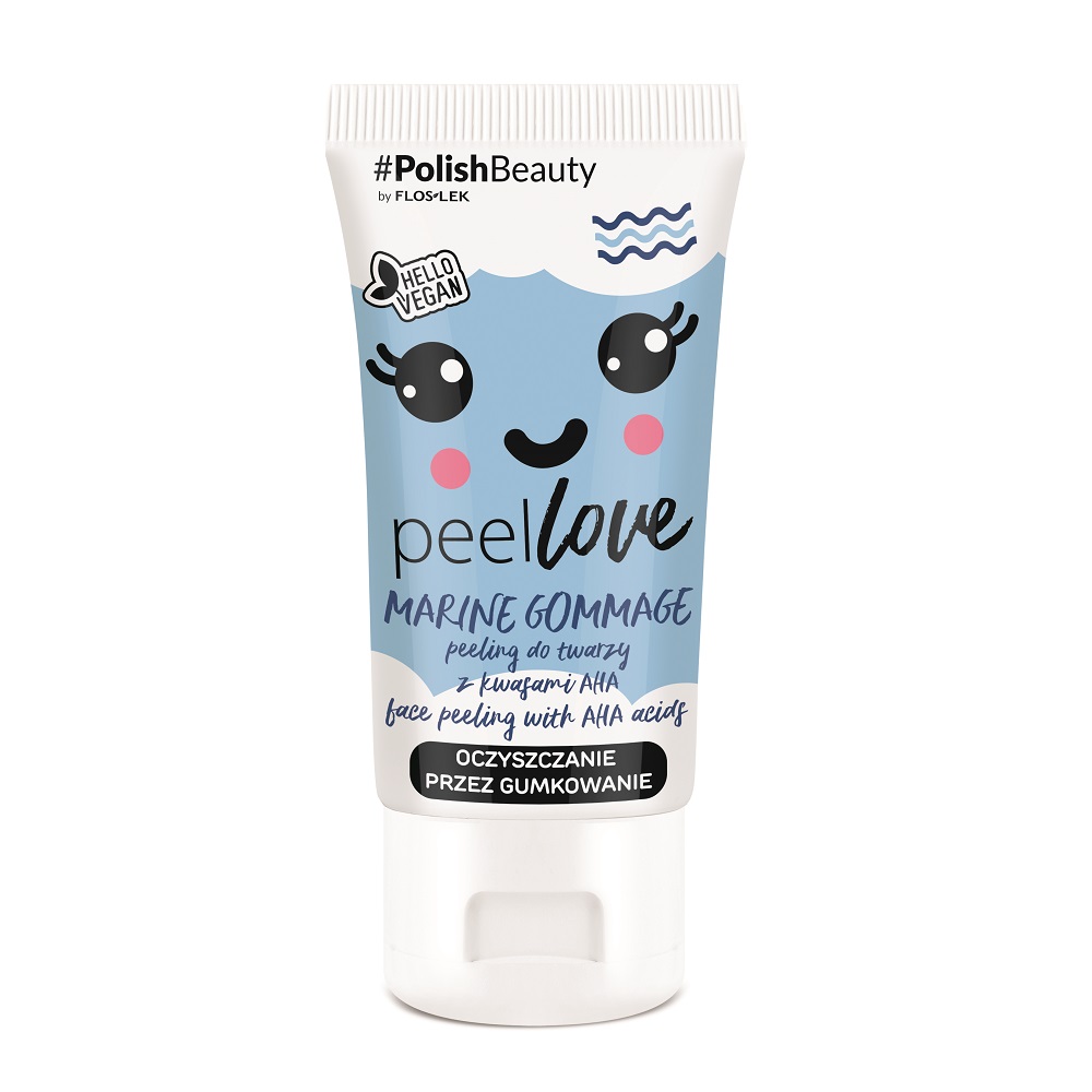 Peellove Marine Gommage Peeling Do Twarzy Z Kwasami AHA