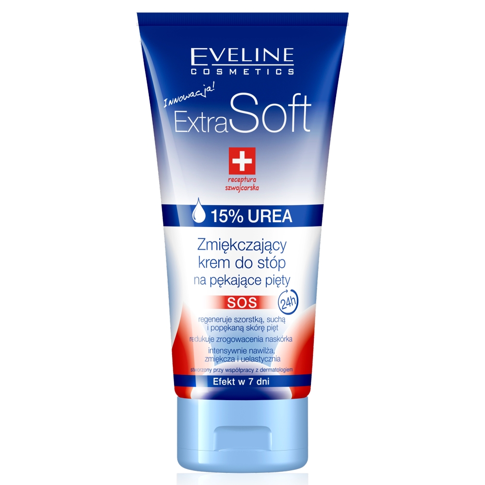 Extra Soft Zmiękczający Krem Do Stóp Na Pękające Pięty 15% UREA