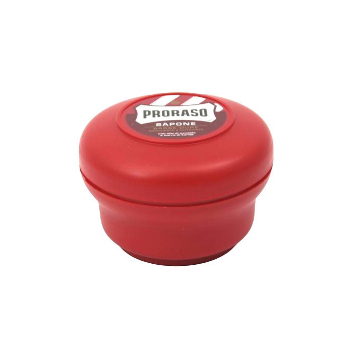 Proraso, Sapone změkčující mýdlo na holení v kelímku se santalovým olejem a bambuckým máslem 150 ml