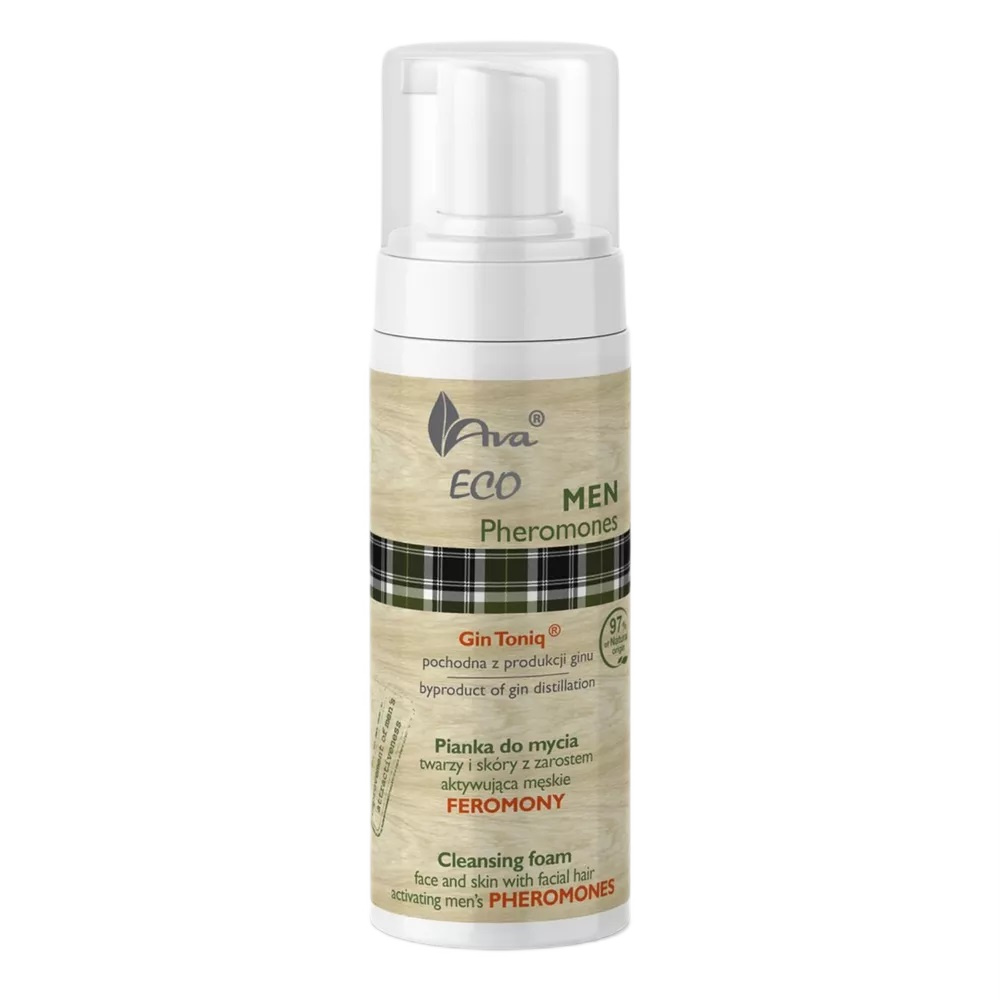 Eco Men Pheromones čIsticí Pěna Na Obličej A Vousy