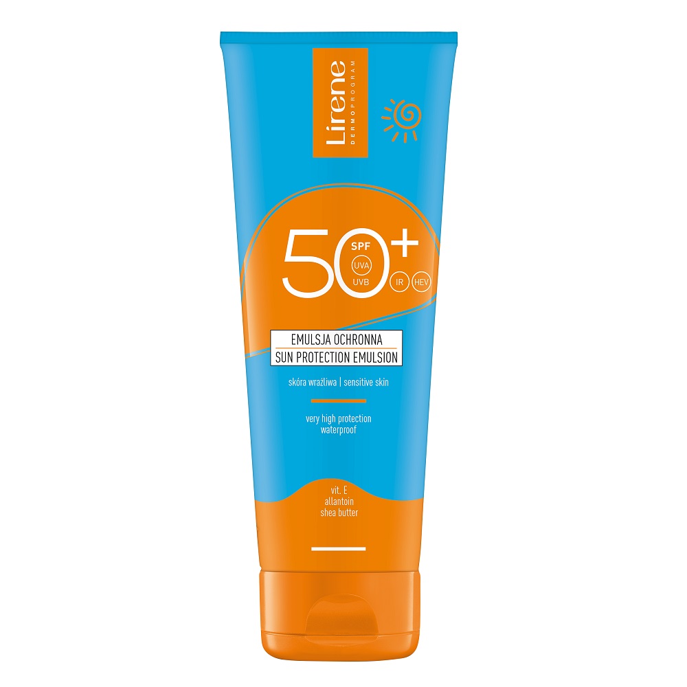 Lirene, Ochranná emulzia na opaľovanie SPF50+ 120ml