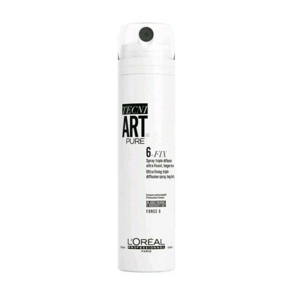 Tecni Art Pure 6-Fix Ultra Fixačný Lak Na Vlasy Force 6 250 Ml