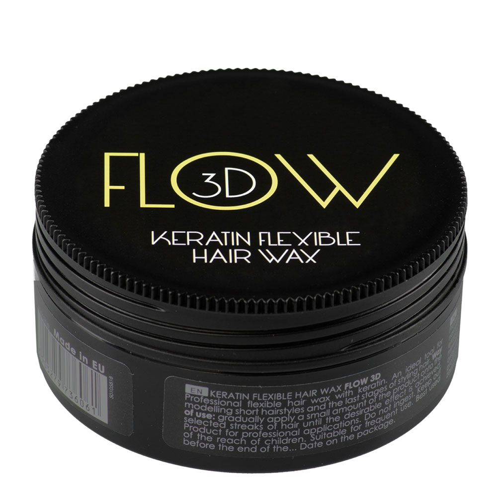 Flow 3D Keratin Flexible Hair Wax Elastyczny Wosk Do Włosów Z Keratyną