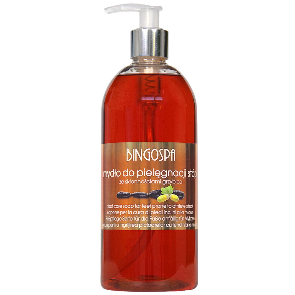 BingoSpa Tekuté mýdlo pro péči o nohy se sklonem ke kroužkování 500ml