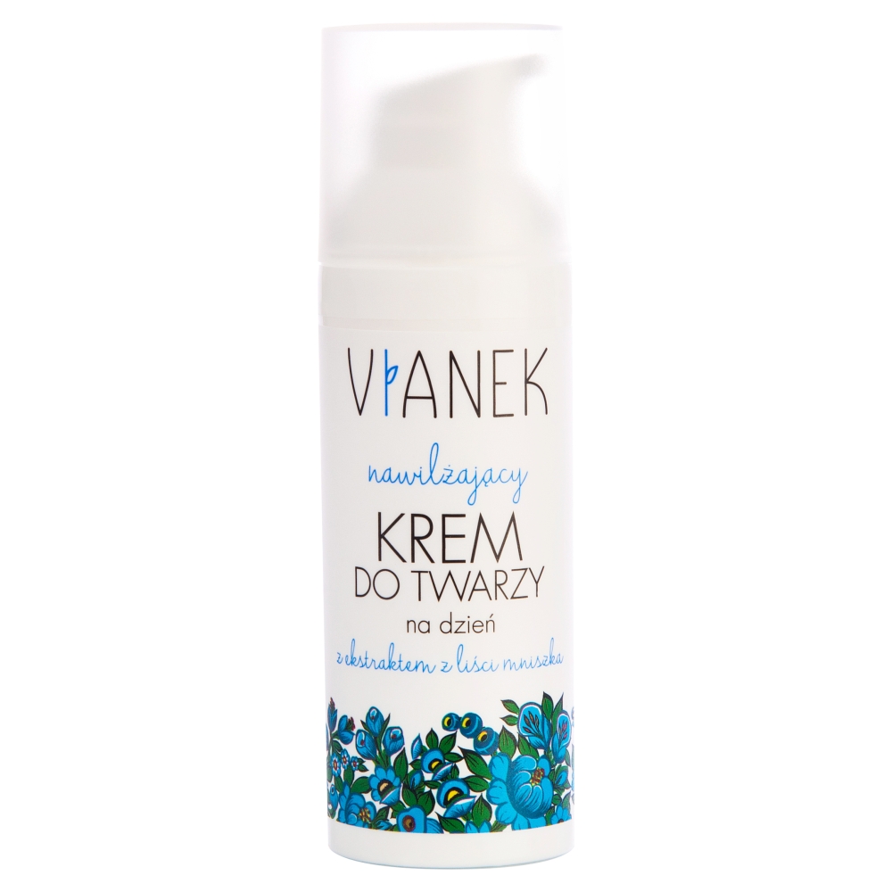 Vianek Moisturising denný krém s hydratačným účinkom pre suchú až citlivú pleť s extraktom z listov púpavy 50 ml