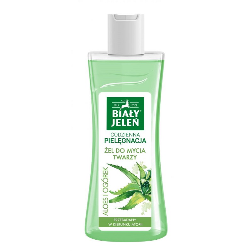 White Deer, Umývací gél na tvár Everyday Care Aloe Vera a uhorka 265ml