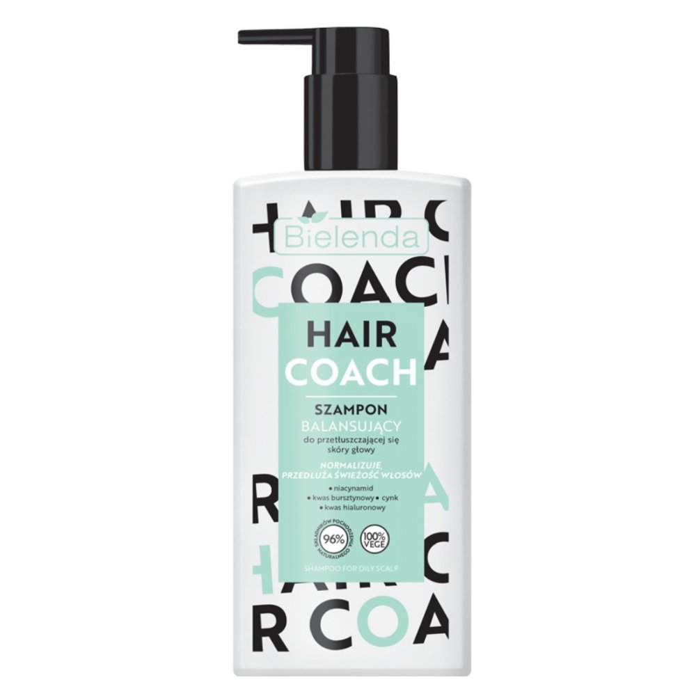Bielenda, Vyrovnávací šampón na mastnú pokožku hlavy Hair Coach 300ml