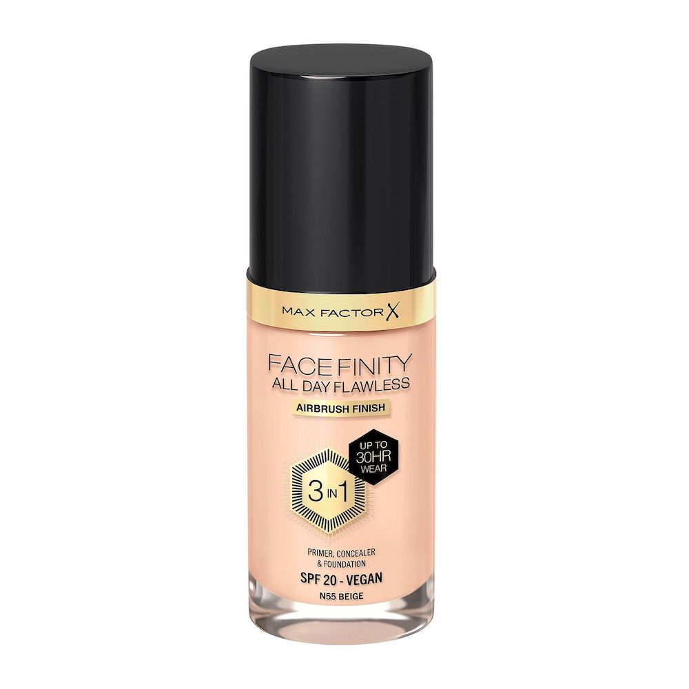 Facefinity All Day Flawless 3w1 Kryjący Podkład W Płynie C40 Light Ivory 7