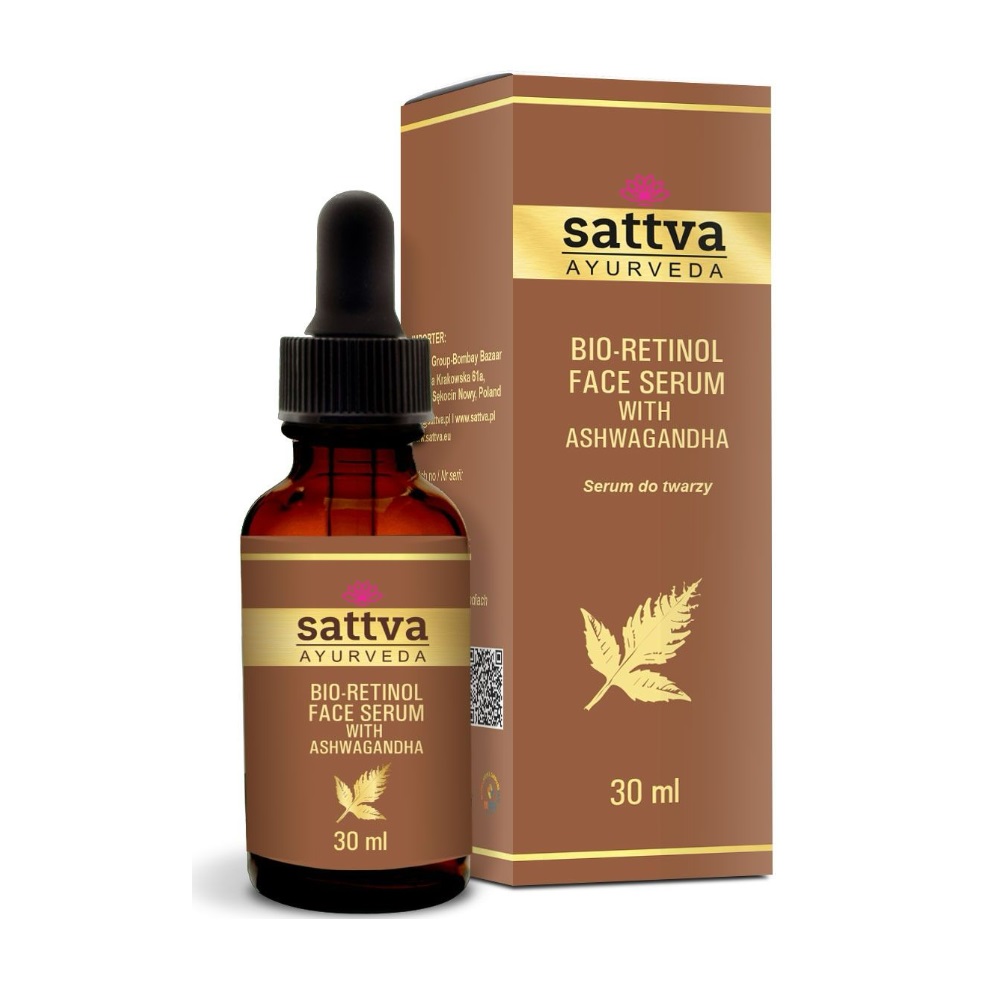 Sattva Bio Retinol sérum na tvár s ashwagandhou 30 ml