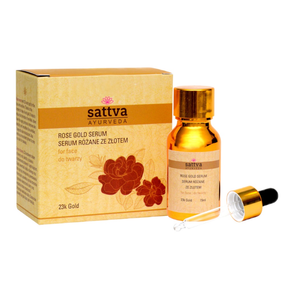 Sattva, Rose Gold Serum rose gold sérum na tvár 15ml