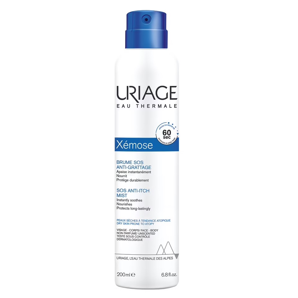 URIAGE, Xemose SOS Anti-Itch Mist zklidňující tělová mlha 200ml
