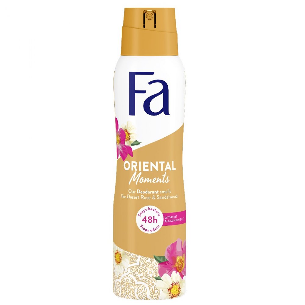 Oriental Moments Dezodorant V Spreji S Vôňou Púštnej Ruže A Santalového Dreva 150 Ml