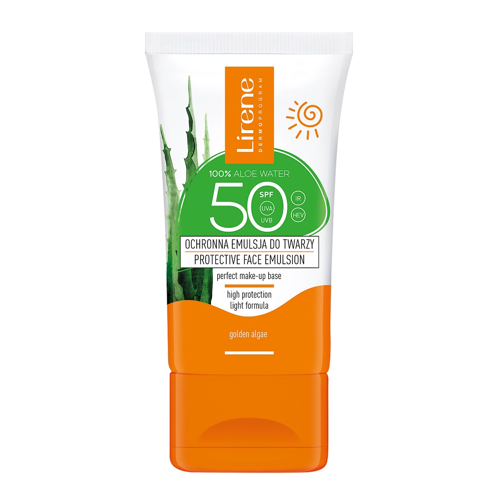 Lirene, ochranná emulzia na tvár SPF50 50ml