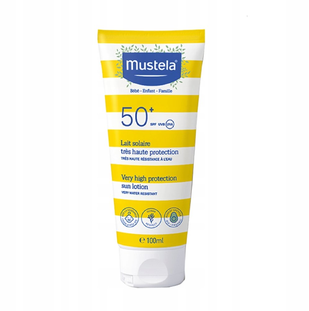 SPF50 Mineral Sunscreen Lotion Przeciwsłoneczne Mleczko Do Skóry Wrażliwej