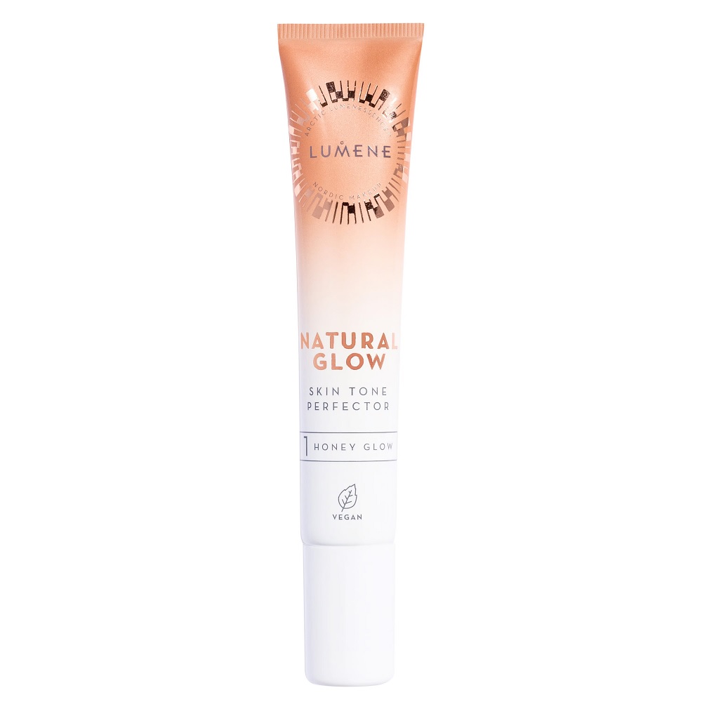 Lumene Natural Glow Skin Tone Perfector tekutý rozjasňovač odtieň 1 Honey Glow 20 ml