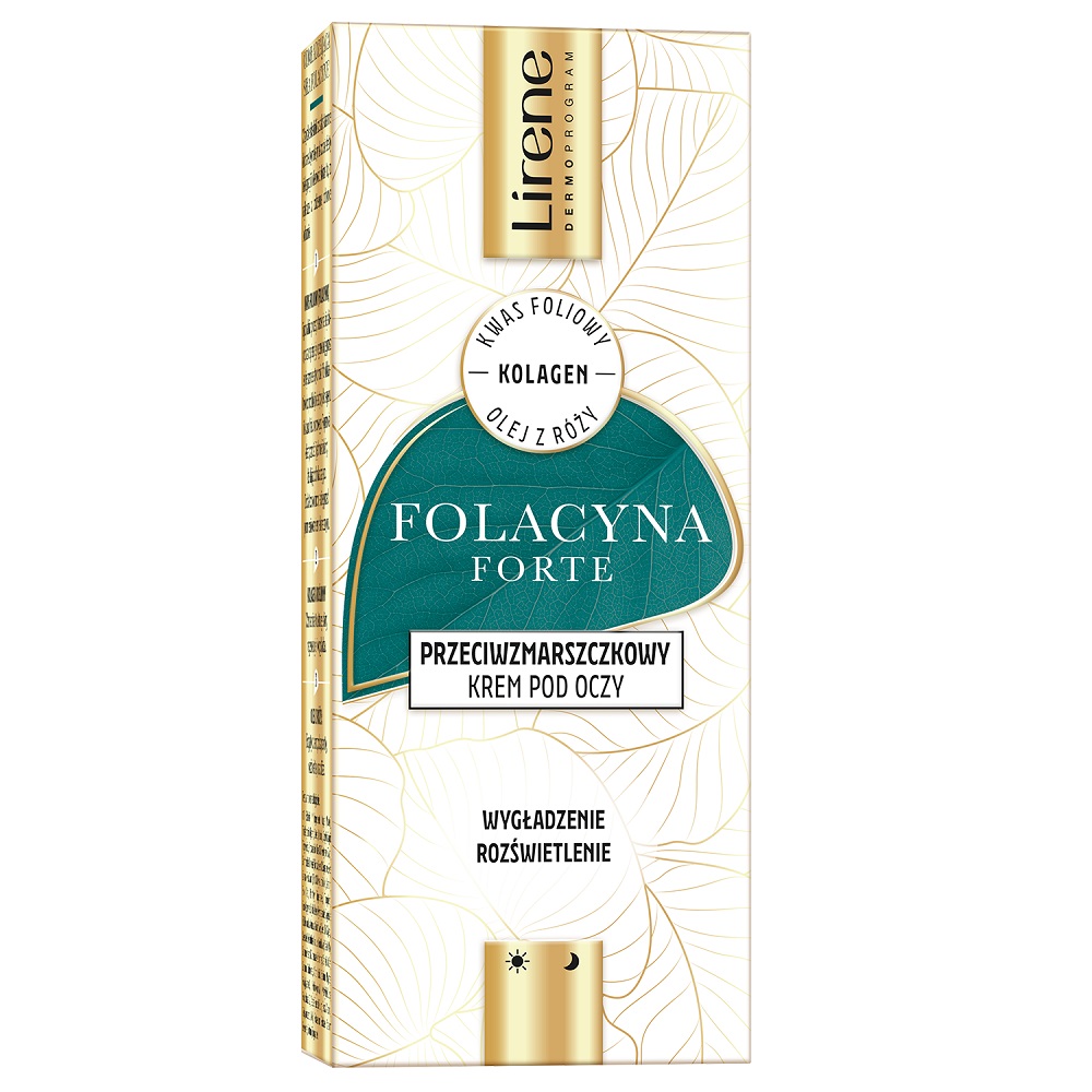 Lirene, Folacyna Forte očný krém proti vráskam 15ml