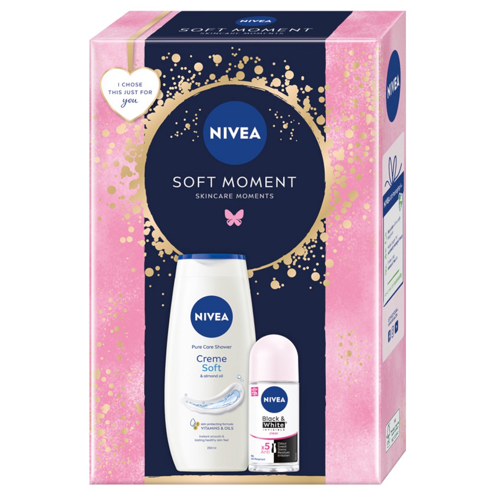 Feel Soft Antiperspirant Roll-on + Intenzivní Hydratační Krém + Sprchový Gel 23