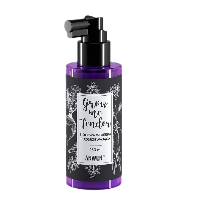 Anwen Grow Me Tender Bylinné vlasové tonikum pre rast vlasov 150 ml