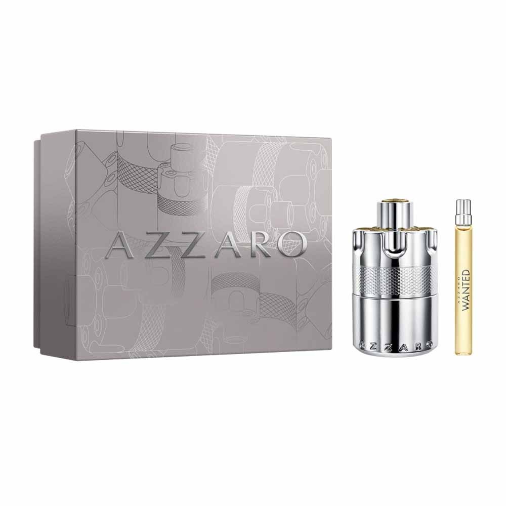 Azzaro Wanted set parfémová voda ve spreji 100ml + miniaturní parfémová voda ve spreji 10ml