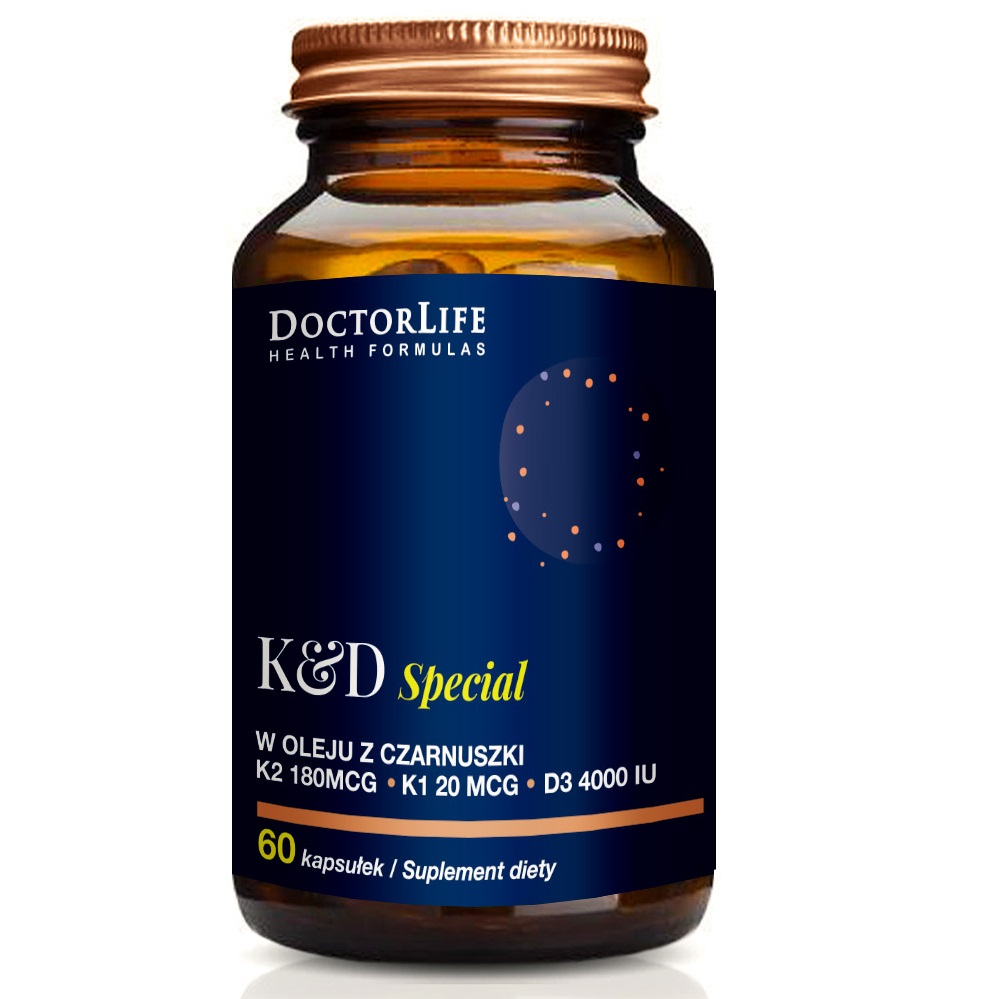 K & D Special W Oleju Z Czarnuszki Suplement Diety 60 Kapsułek