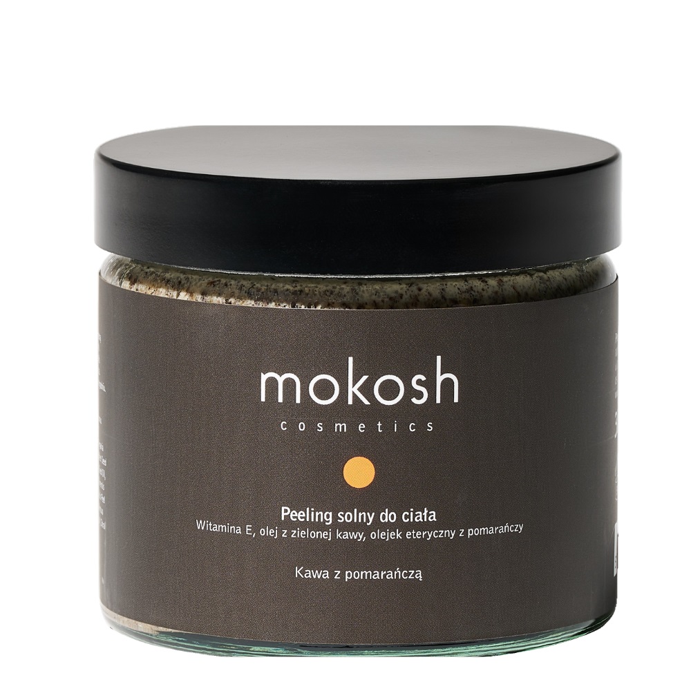 Peeling Solny Do Ciała Kawa Z Pomarańczą