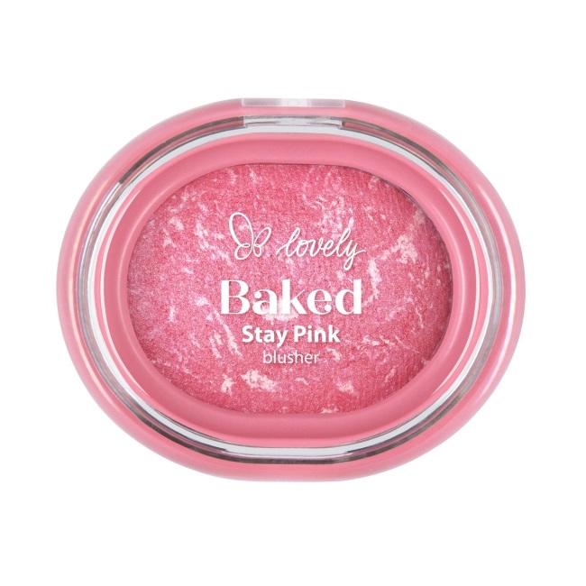 Stay Pink Baked Blusher Wypiekany Róż Do Policzków 02