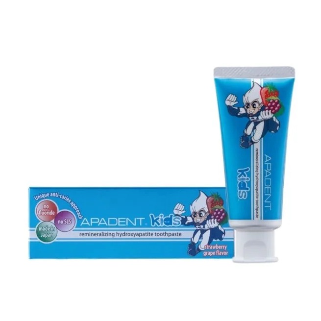 Kids Zubná Pasta S Hydroxyapatitom Pre Deti Od 3 Do 5 Rokov, Jahoda A Hrozno, 60 G