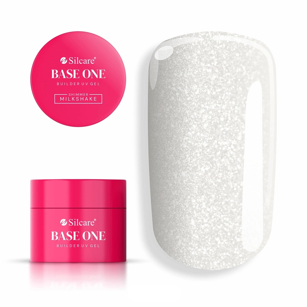 Base One UV Shimmer Milkshake Base One Shimmer Milkshake – Nail Strengthening Gel