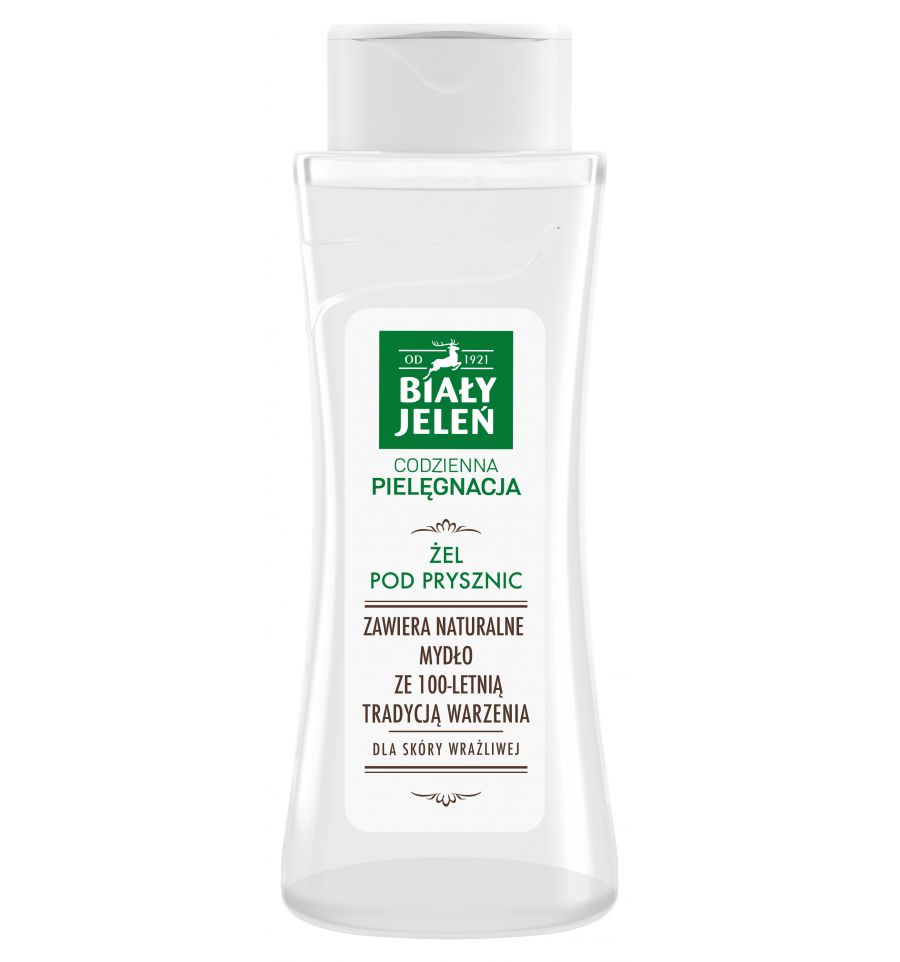 Biely jeleň, hypoalergénny prírodný sprchový gél 250 ml