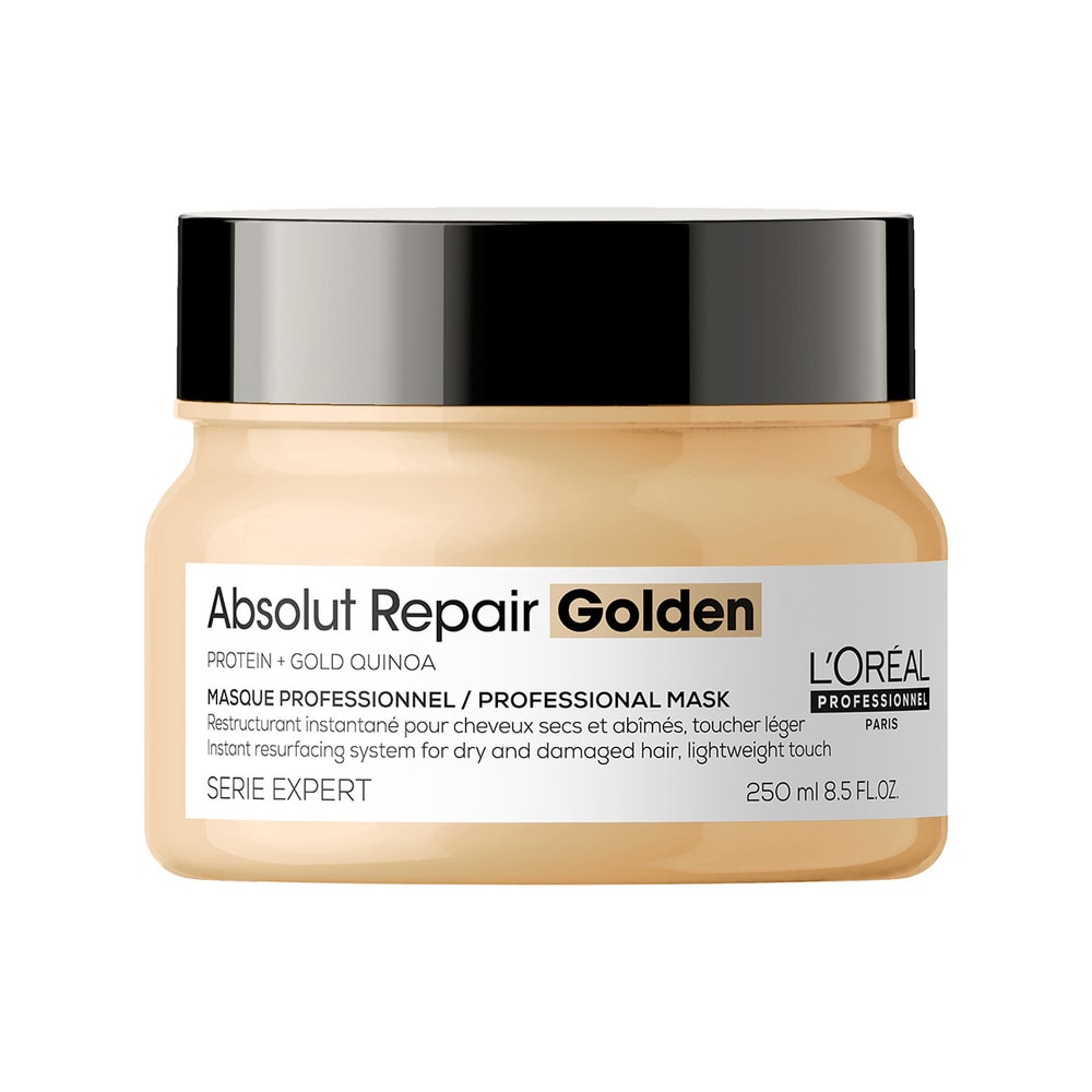 L'Oreal Professionnel, Serie Expert Absolut Repair Golden Mask zlatá regeneračná maska na poškodené vlasy 250ml