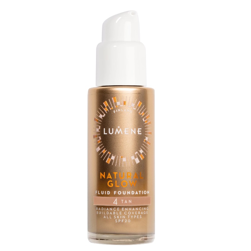 Natural Glow Fluid Foundation New 4