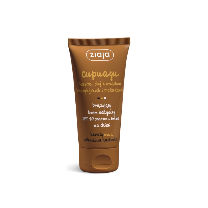 Cupuacu Bronzující Výživný Denní Krém SPF10