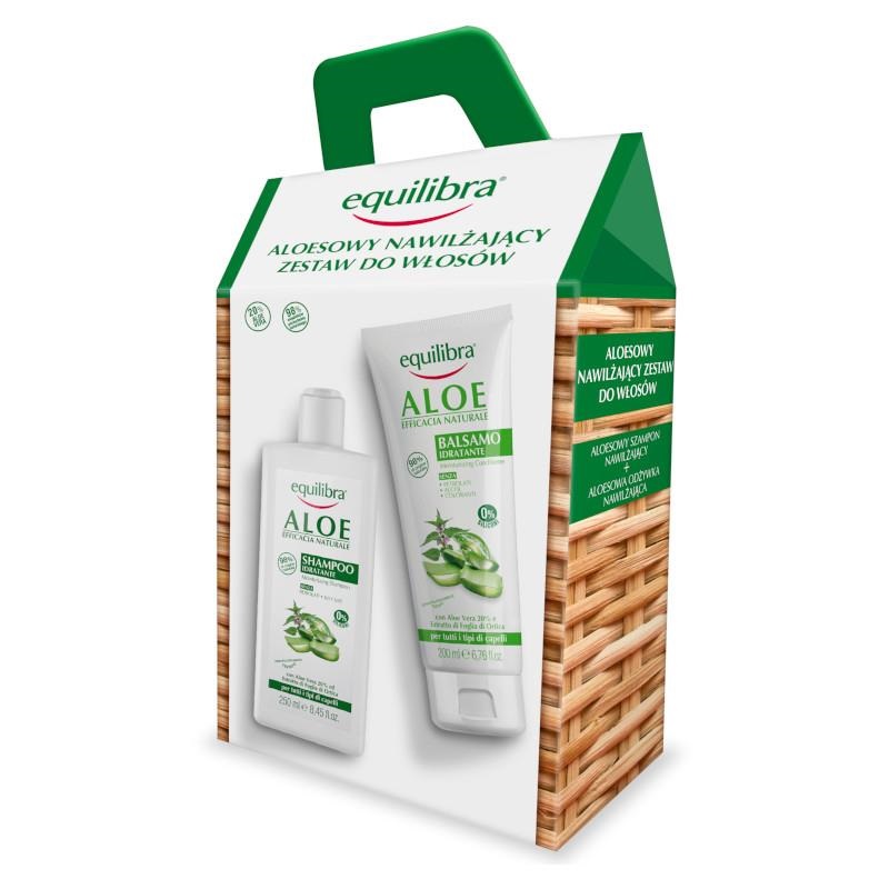 Aloe Set Hydratačný šAmpón Na Vlasy 250ml + Hydratačný Kondicionér 200ml