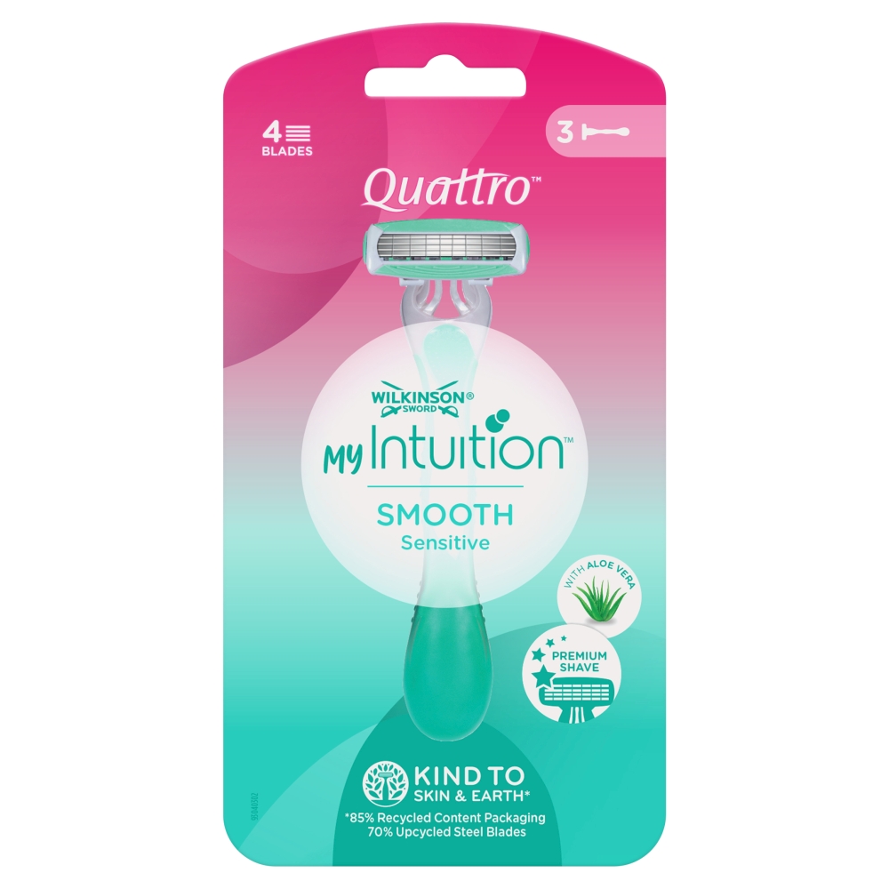 Wilkinson Quattro Intuition Smooth Sensitive 3 ks