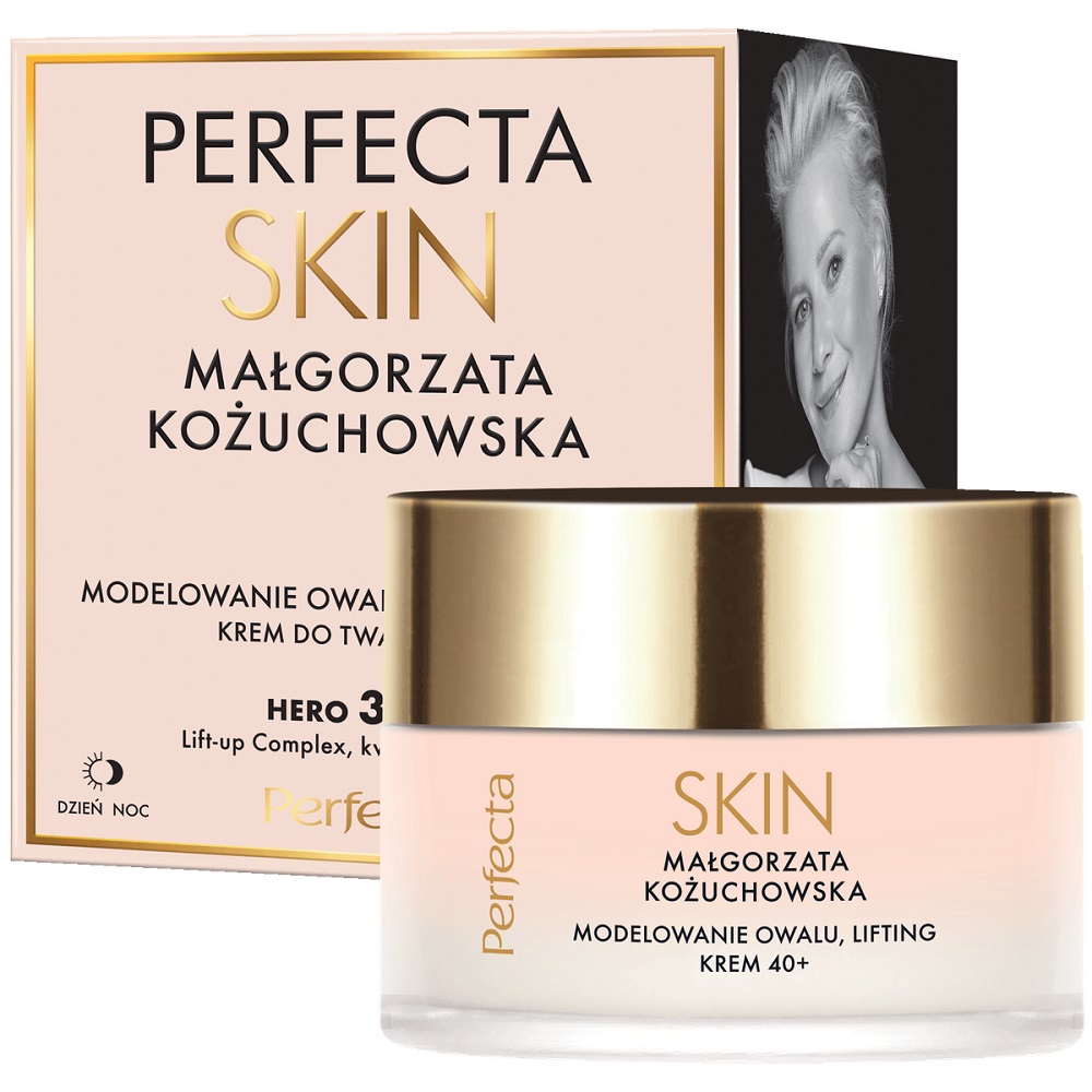 Skin Małgorzata Kożuchowska Modelująco-liftingujący Krem Na Dzień I Na Noc 40+