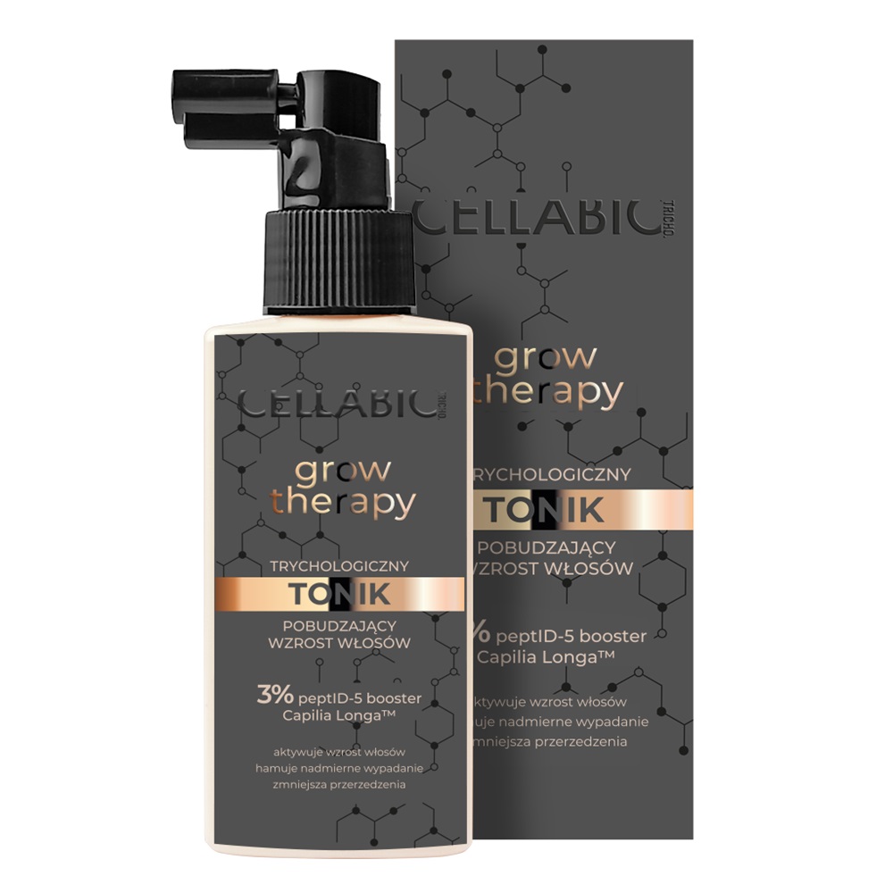 Grow Therapy Trichologické Tonikum Stimulujúce Rast Vlasov Pre Mužov 100ml