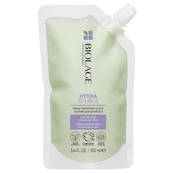 Matrix, Biolage HydraSource Deep Treatment Pack hydratační maska pro suché vlasy 100 ml