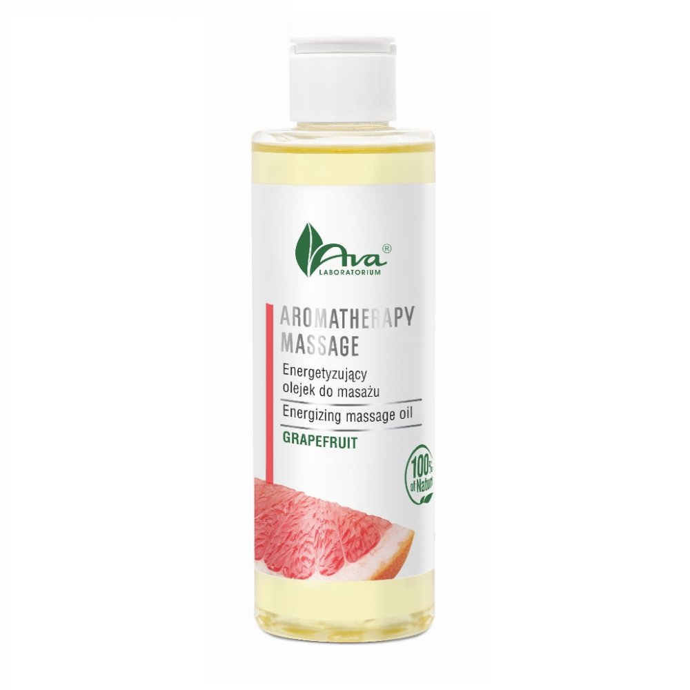 AVA LABORATORIUM_Aromatheraphy Massage energizujúci masážny olej Grapefruit 200ml
